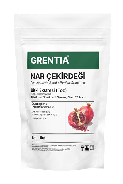 Grentia NAR ÇEKİRDEĞİ Toz Ekstresi / Toz Ekstraktı 1 - Punica Granatum
