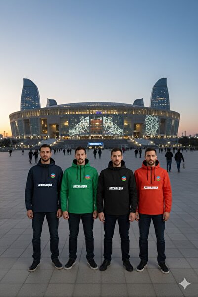 SARI Azerbaijan Azerbaijan Half Zipper Raincoat