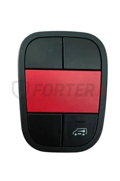 Fortera Dörtlü Flaşör Düğmesi Fiorino Nemo
