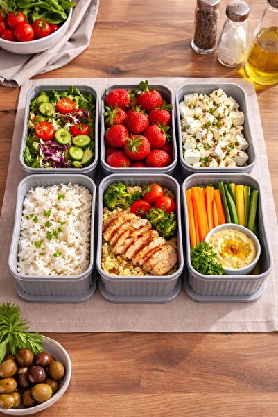 BZK حاوية تخزين سعة 6 لتر 1250 مل