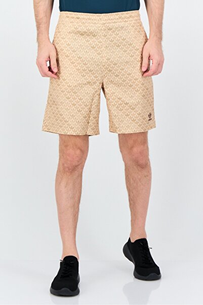 adidas Men Sportswear Fit Training Shorts, Beige