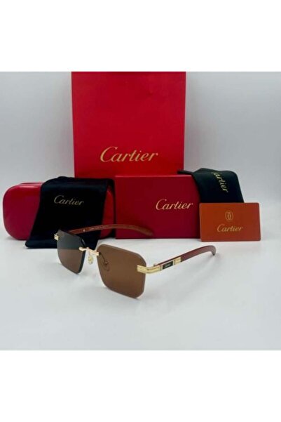 Cartier Wooden Glasses