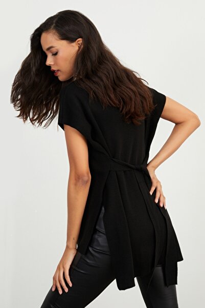 Be Best Women's Black Sweater Be318