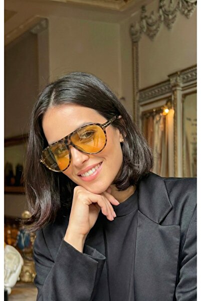 PİYESBOUTİQUE Unisex Women's Men's Uv400 Protected Framed Pilot Sunglasses wi...