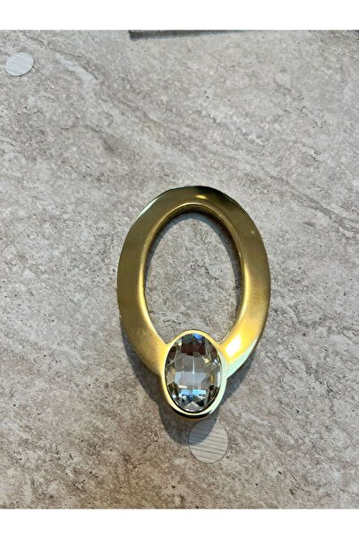 Taşkın Aksesuar Harvel Metal Handle 32mm Gold Cabinet Door Modern Furniture D...