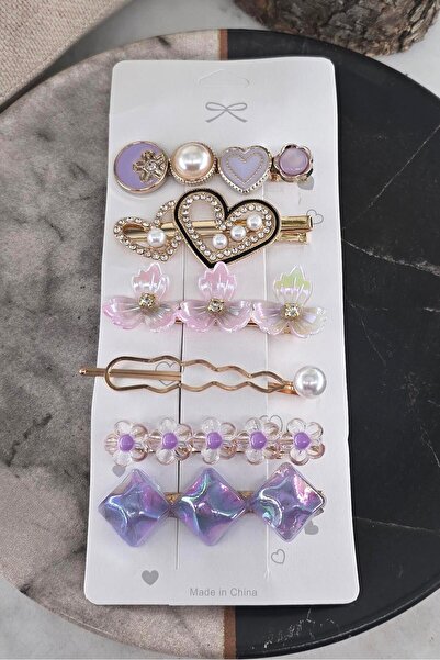 By Zeyna Aksesuar Colorful Mixed Model Set Buckle