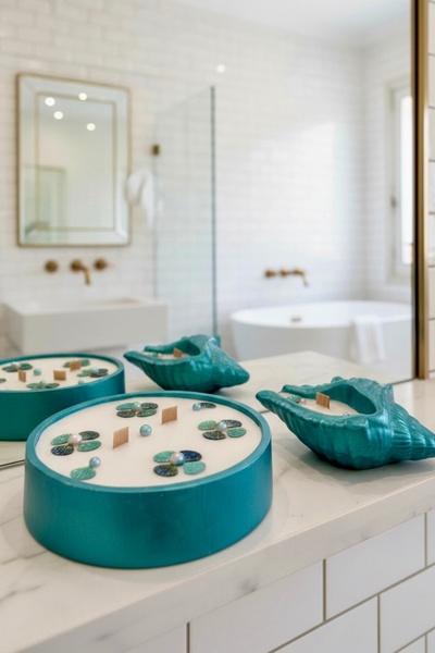 Maison Candle&Co İstiridye&Deniz Kabuğu 2’li Set