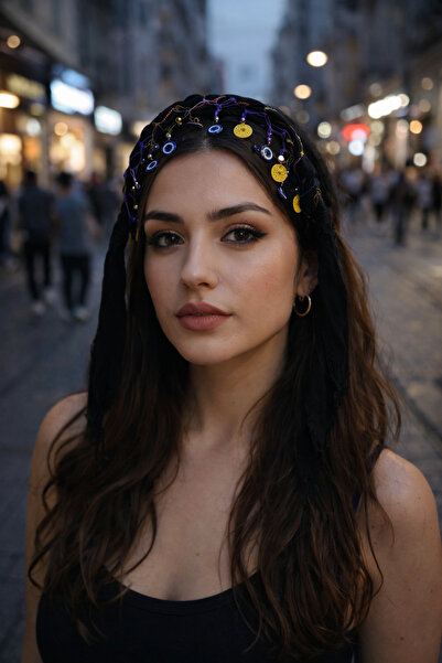 seymenbıçakçılık Local Handmade Bandana |   Traditional Patterned Hair Access...