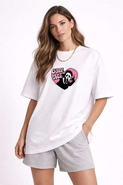 ArtYus Squeal Heart Printed Unisex T-Shirt