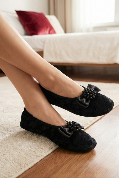 Mijja Kadife, Taşlı Çift Fiyonklu Ev Babeti, Günlük Hediye Hac Umre Çeyizlik ...