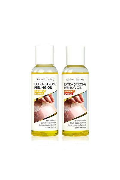 Aichun Beauty زيت تقشير الجسم العضوي مع فيتامين سي