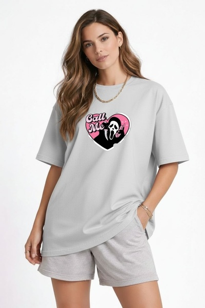 ArtYus Squeal Heart Printed Unisex T-Shirt