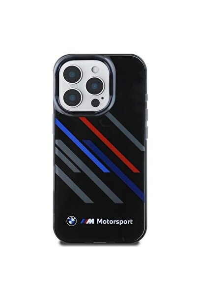 BMW Motosport Case for iPhone 16 Pro Max - Black