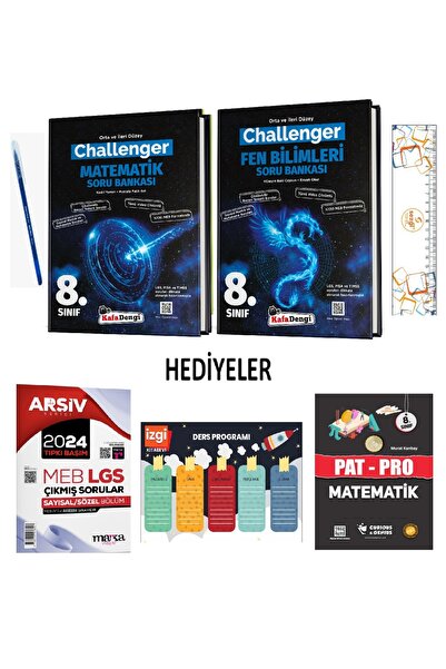 Kafa Dengi Yayınları Kafadengi 8. Sınıf Lgs Matematik- Fen Bilimleri Soru Ban...