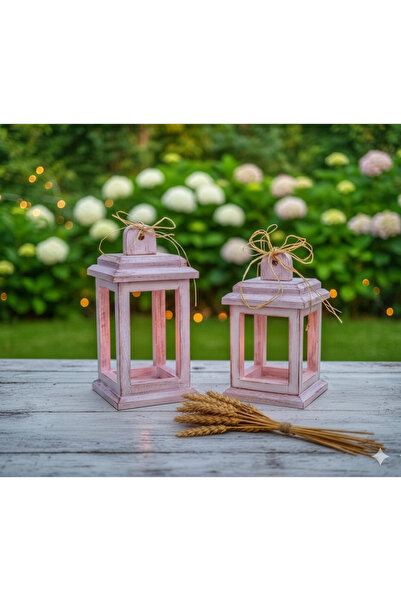 buraxe Alaçatı beyaz renk ve eskitme tarz ahşap fener set,bahçe,balkon,sehpa ...
