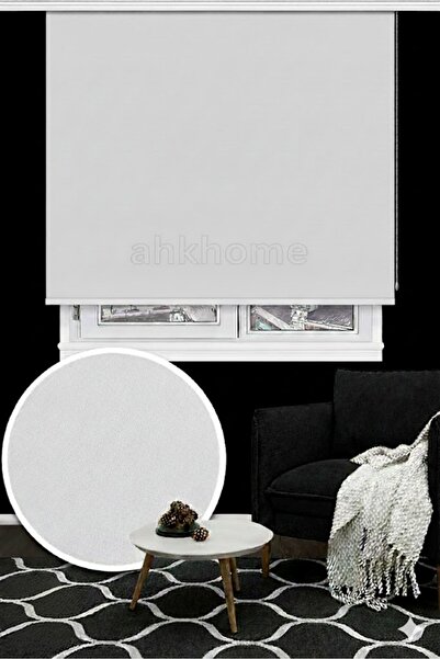 AHK Home Stor Perde Blackout Karartma Beyaz