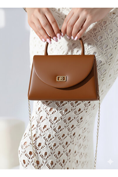 Çanta Trend Women's Evening Dress Bag with Hand Chain Strap Suitable for Dail...