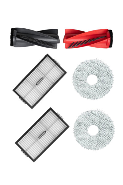 ROPALDE Roborock Qrevo Curvx Robot Vacuum Cleaner Compatible Main Brush Set,H...