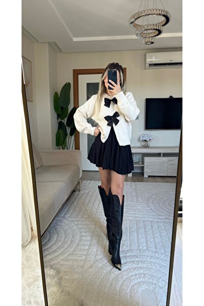 Yasmin Butik كارديجان بتفاصيل القوس