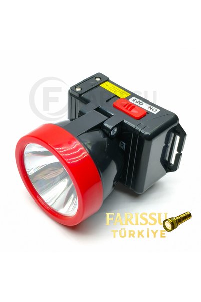 farissu Gold Kam a GK3363 LED Kafa Feneri – 2W 200 Lümen, 6 LED, Düşük/Yüksek Mod, 7 Saat Çalışma Süresi