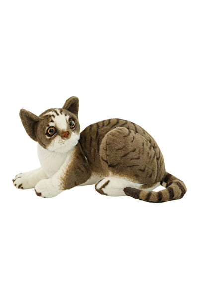 Toybox Simulation Cat Plush Toy Lying Cat Pillow