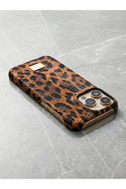OSG iPhone 15 Pro Max Compatible Leopard Pattern Premium Luxury Quality Phone...