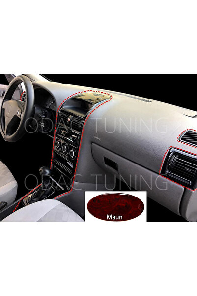 ODAC TUNING كسوة داخلية خشبية لسيارة أسترا جي، تغطية لوحة التحكم المركزية، مو...