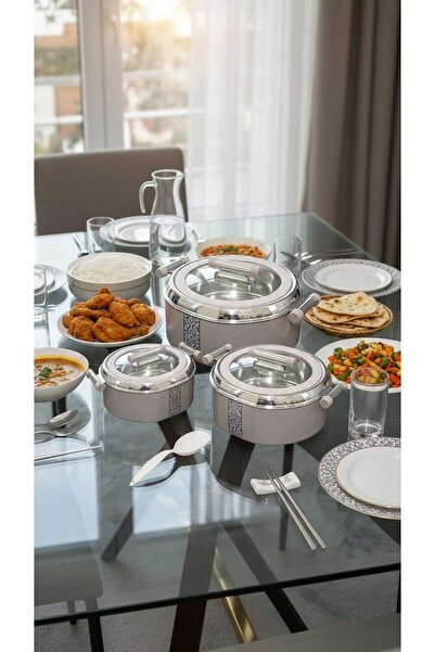 Generic Luxury thermal food container set for serving – elegant design keeps ...