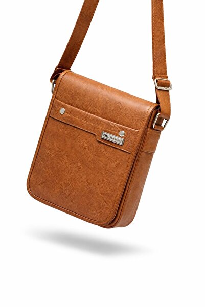 Blue Burry Men’s PU Leather Crossbody Bag | Small Shoulder & Travel/Crossbody...