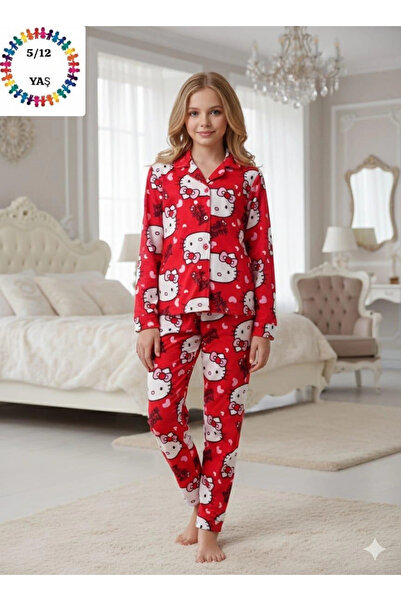 BİGÜMEX Children's Hello Kitty Pajama Set