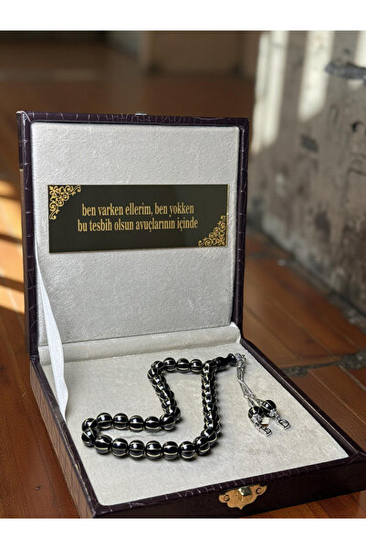 zikirmatik Kişiye özel orijinal,sertifikalı ağır işlemeli Oltu taşı tesbih