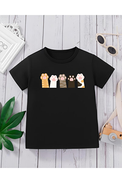 CDA Premium Pati Paradise Black Unisex Kids T-Shirt