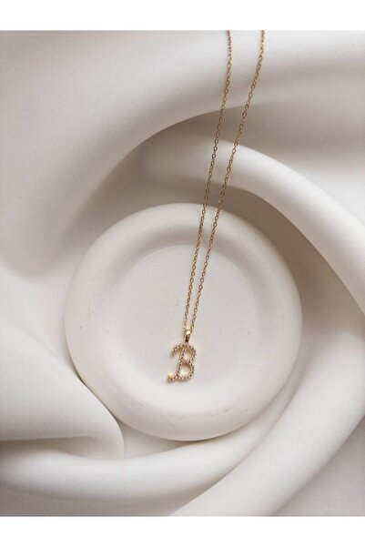 Minne Jewelry-Accessory Çelik Zincir Kolye - Harfli Kolye - Kişiye Özel Baş H...