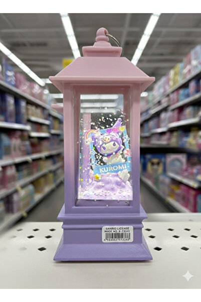 TOYZ PLAY Kuromi Işıklı Fener / Süs Lamba / Anime Işıklı Figür Fener