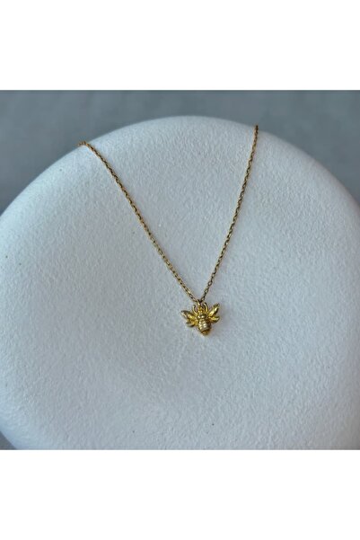 Suem 925 Ayar Gümüş Minimal Arı Kolye