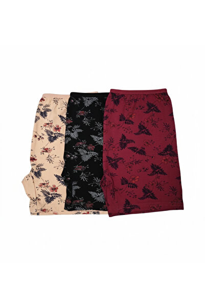 Güryıldız 3’lü Desenli Kadın Boxer