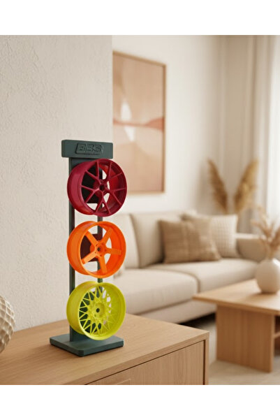 CT STONES Triple Wheel Decorative Accessory Colorful Modern Living Room Decor