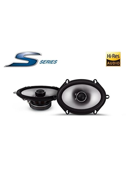 Alpine Σετ 2 ηχείων αυτοκινήτου Alpine S2-S68, ομοαξονικά, οβάλ 6 x8, 75W RMS