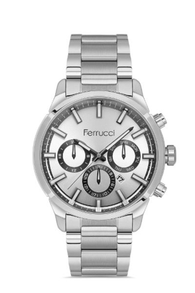 Ferrucci Silver Steel Cord Men's Wristwatch L03632M.01