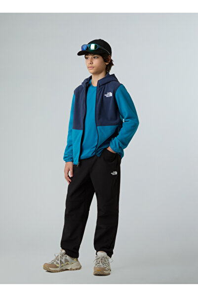 THE NORTH FACE Mavi Erkek Çocuk Mont NF0A8CVFDDI1-TEEN GLACIER FZ HOODIE