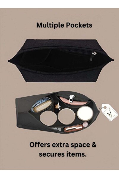 Beauenty Premium Felt Bag Organizer for Perfectly Organized Essentials