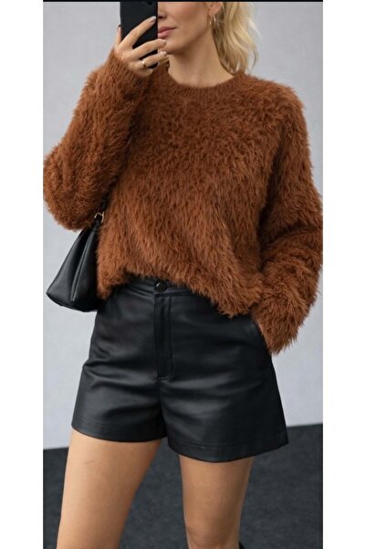 ibeeka Fuzzy Soft Touch Lightweight Crop Sweater Premium Product