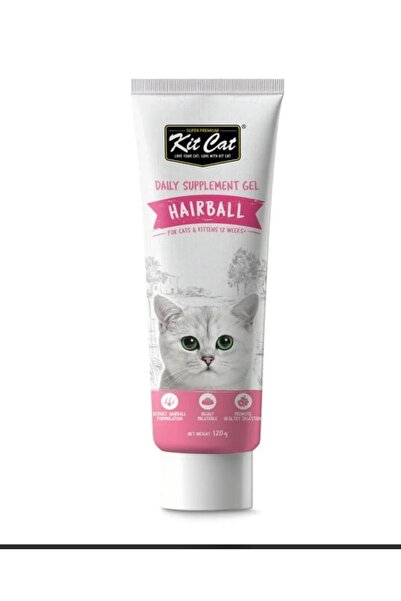 Kit Cat كت كات معجون مكمل غذائي للحماية من كرات الشعر للقطط 120غ
