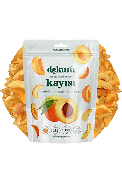 Vafi خوخ مجفف بالتجميد من دوكورو 30 جرام