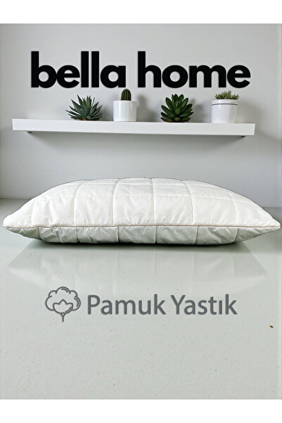 Bella Home 50x70 Бавовняна подушка з капітоне - Можна прати - На блискавці - ...