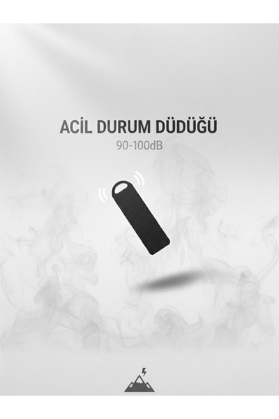 VoxelBytes Mini Acil Durum Düdüğü – Anahtarlık Uyumlu Yüksek Sesli Düdük