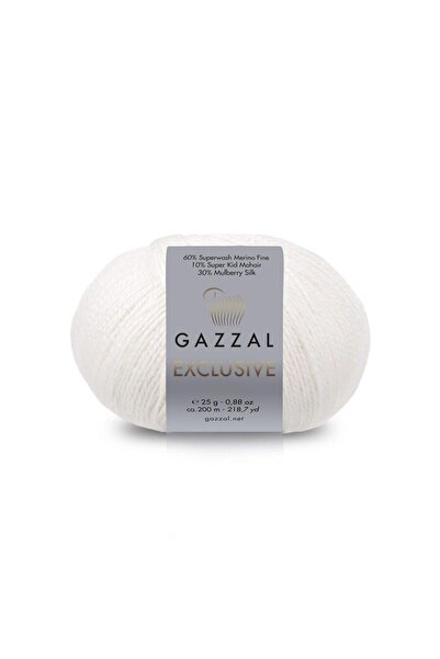 Gazzal Exclusive 6’lı Paket %60 Merino %30 İpek %10 Kid Mohair – 25 g 200 m İ...