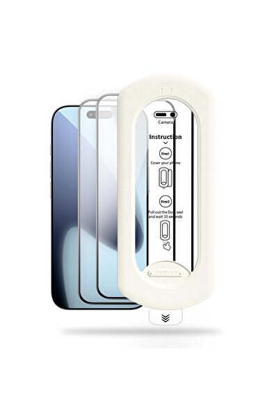 Kodak واقي شاشة من الزجاج المقوى مع طقم محاذاة تلقائية، مقاوم للغبار، مقاوم ل...