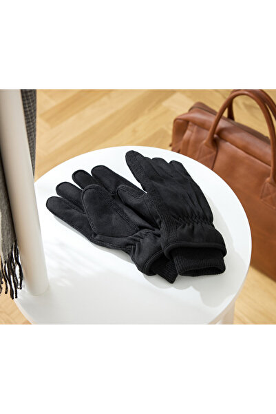 Tchibo Men's Gloves, Velvet Look