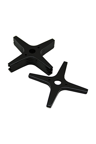 Go İthalat 5 ADET SİYAH ARTI MODEL CEZVELİK OCAK KÜÇÜLTÜCÜ EMAYE (5433)